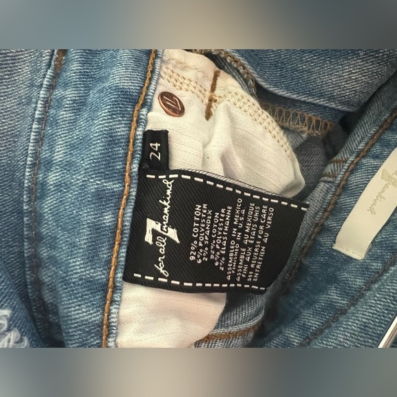 7 For All Mankind Paperbag Jeans - Picture 10 of 11